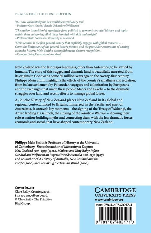 Produktbild: A Concise History of New Zealand