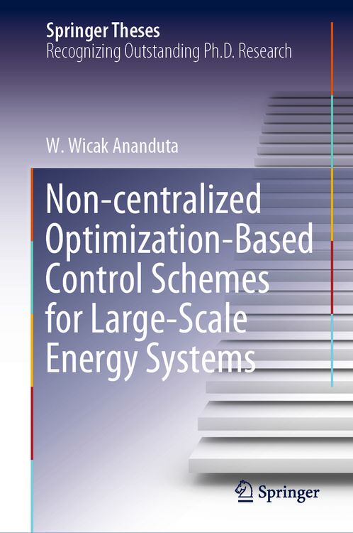 Produktbild: Non-centralized Optimization-Based Control Schemes for Large-Scale Energy Systems