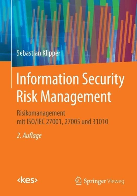 Produktbild: Information Security Risk Management