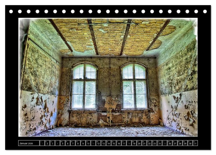 Produktbild: Stille Orte Beelitz (Tischkalender 2026 DIN A5 quer), CALVENDO Monatskalender