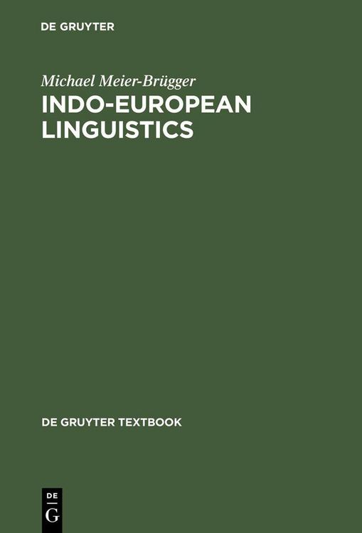 Produktbild: Indo-European Linguistics