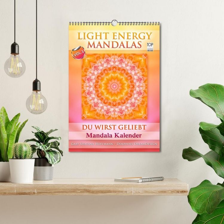 Produktbild: Light Energy Mandalas - Kalender - Vol. 1 (Wandkalender 2026 DIN A3 hoch), CALVENDO Monatskalender