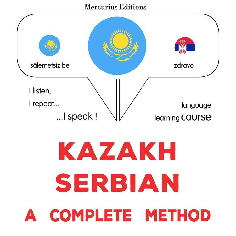 Produktbild: Kazakh - Serbian : a complete method