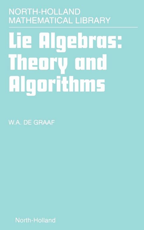 Produktbild: Lie Algebras