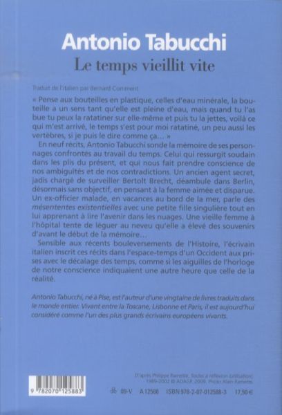 Produktbild: Le temps vieillit vite