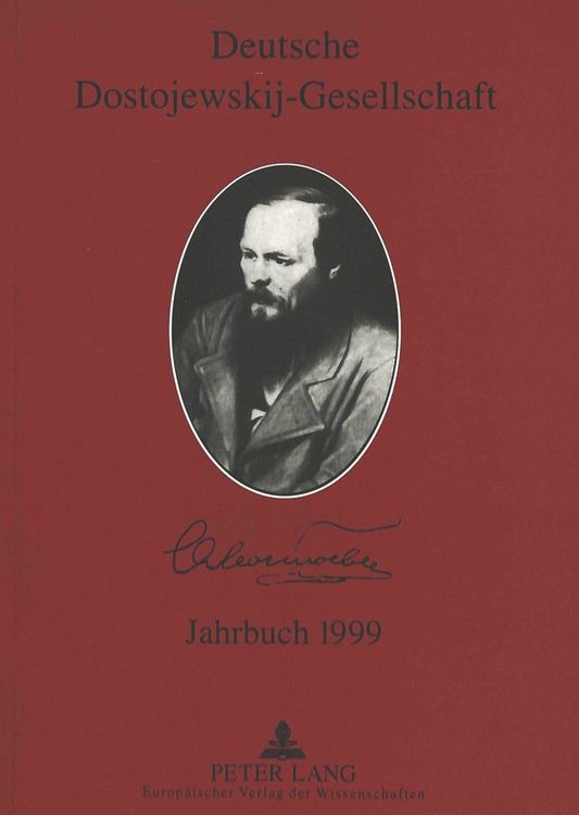 Produktbild: Deutsche Dostojewskij-Gesellschaft- Jahrbuch 1999
