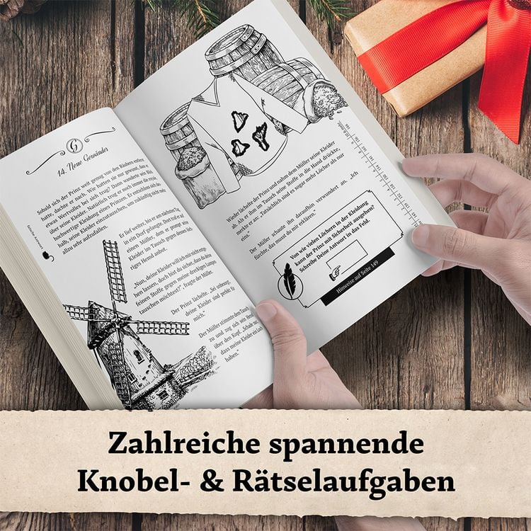 Produktbild: Der neue R&auml;tsel-Adventskalender der Gebr&uuml;der Grimm