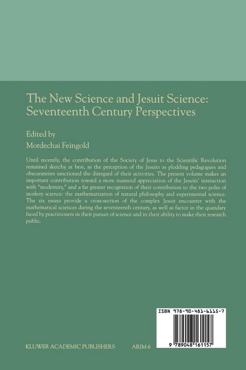 Produktbild: The New Science and Jesuit Science
