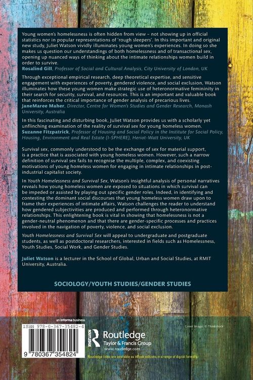 Produktbild: Youth Homelessness and Survival Sex