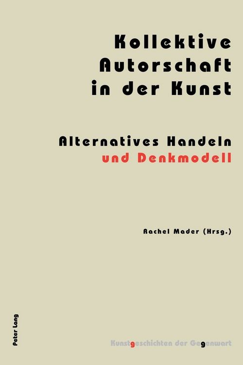 Produktbild: Kollektive Autorschaft in der Kunst