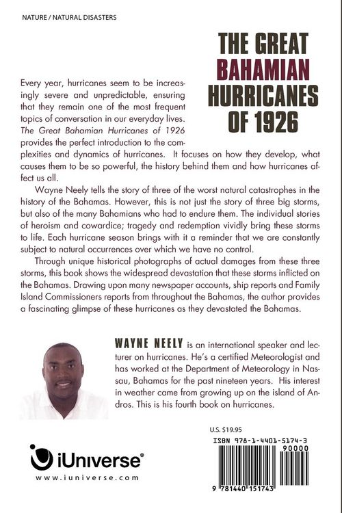 Produktbild: The Great Bahamian Hurricanes of 1926