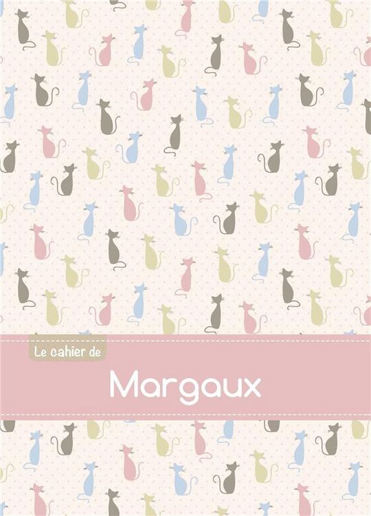 Produktbild: Cahier margaux ptscx,96p,a5 chats
