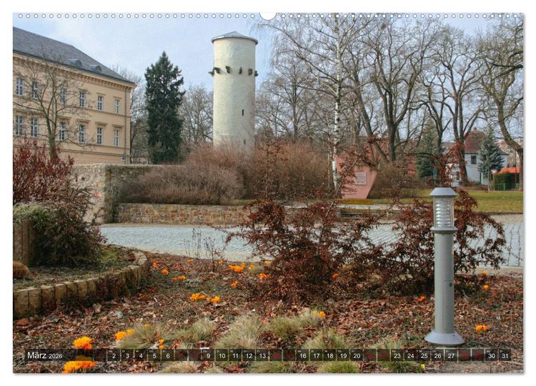 Produktbild: Unterwegs in Oschatz (Wandkalender 2026 DIN A2 quer), CALVENDO Monatskalender