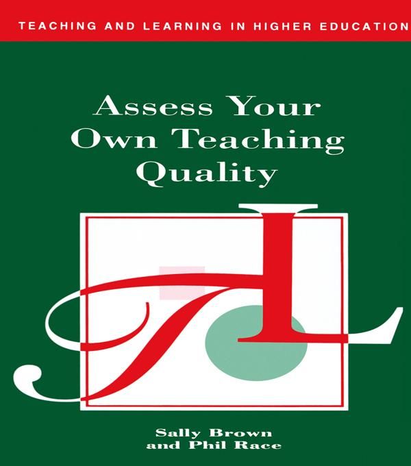 Produktbild: Assess Your Own Teaching Quality