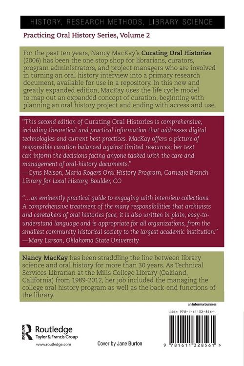 Produktbild: Curating Oral Histories