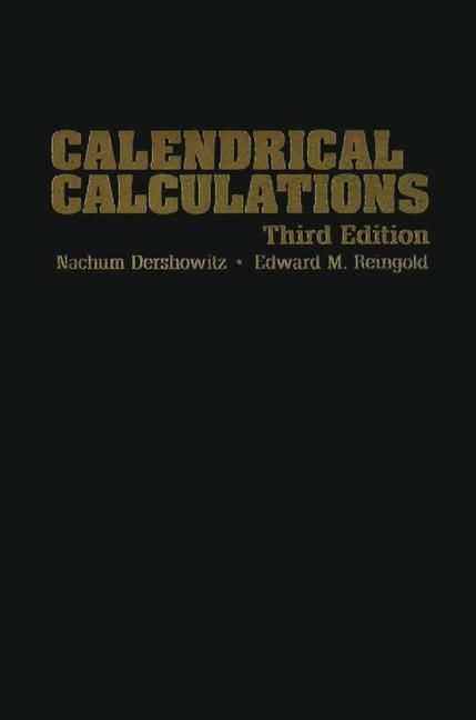 Produktbild: Calendrical Calculations