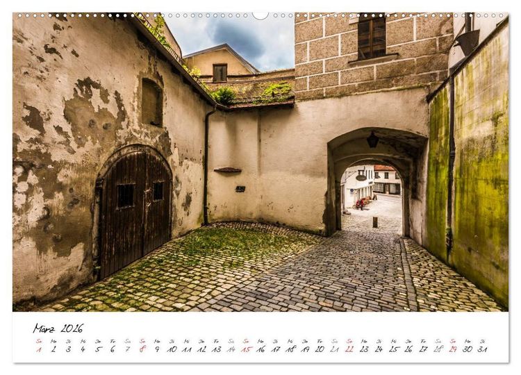 Produktbild: Romantisches Neuburg an der Donau (hochwertiger Premium Wandkalender 2026 DIN A2 quer), Kunstdruck in Hochglanz