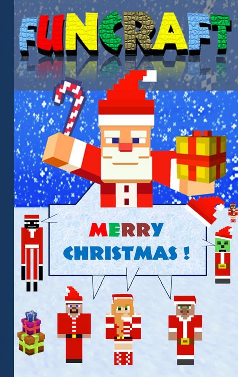 Produktbild: Funcraft - Merry Christmas to all Minecraft Fans! (unofficial Notebook)