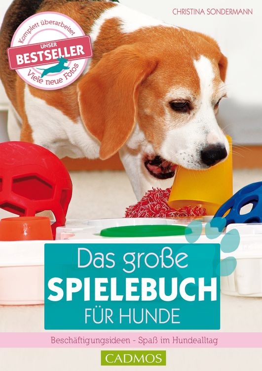Produktbild: Das gro&szlig;e Spielebuch f&uuml;r Hunde