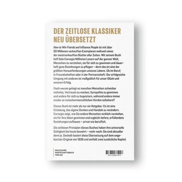 Produktbild: Die Neu&uuml;bersetzung von How to Win Friends and Influence People