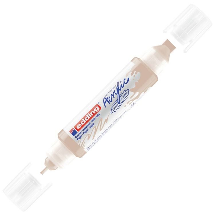 Produktbild: edding Acryl Double Liner 5400 warmbeige 2-3mm/5-10mm