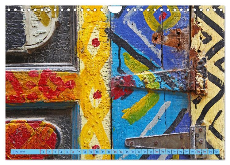 Produktbild: Farbenfrohes aus Marokko (Wandkalender 2026 DIN A4 quer), CALVENDO Monatskalender