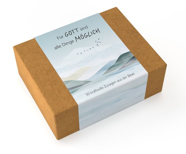 Produktbild: F&uuml;r Gott sind alle Dinge m&ouml;glich &ndash; Textkartenbox