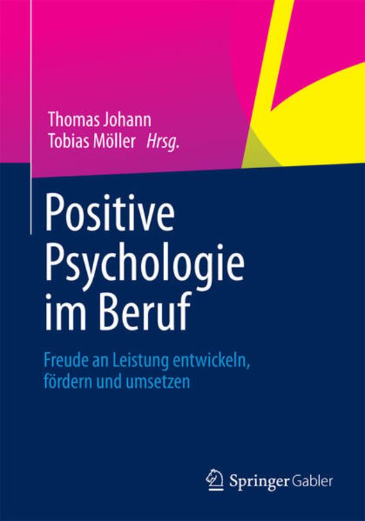 Produktbild: Positive Psychologie im Beruf