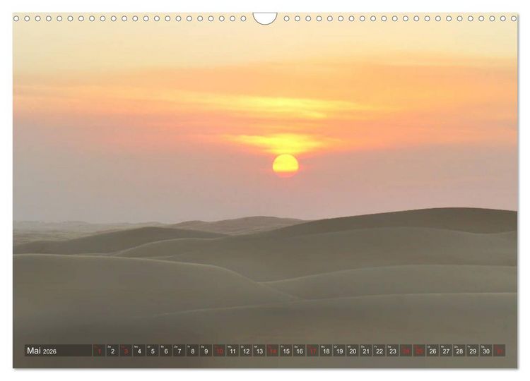 Produktbild: Die sch&ouml;nsten Sonnenunterg&auml;nge der Welt (Wandkalender 2026 DIN A3 quer), CALVENDO Monatskalender