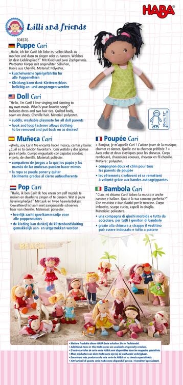 Produktbild: Puppe Cari