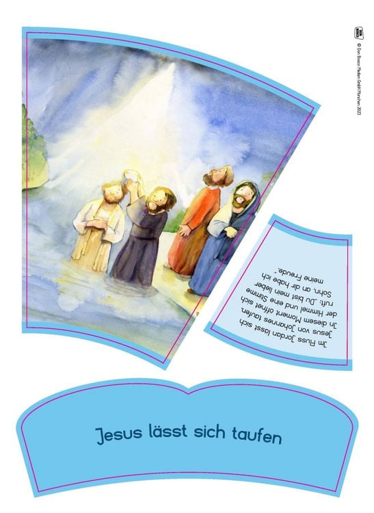 Produktbild: Die Geschichte von Jesus. Von Jesu Geburt bis zur Auferstehung in 12 Bildern. Legekreis