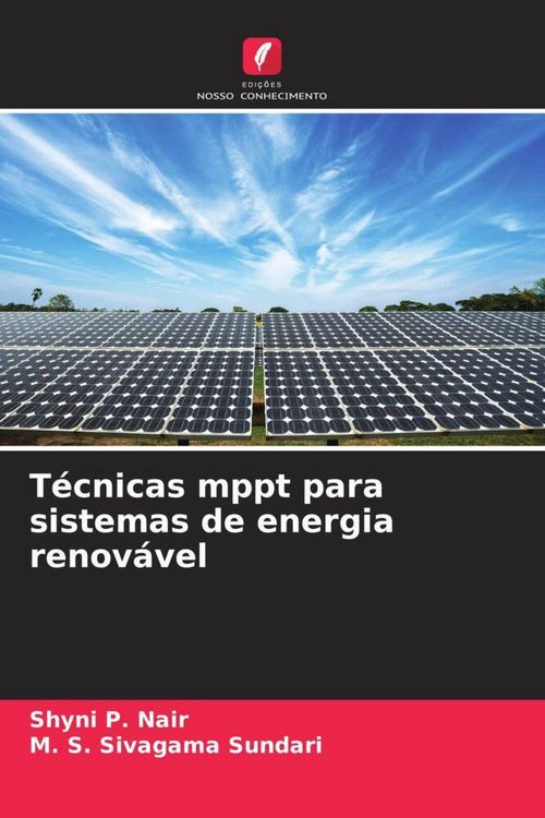 Produktbild: T&eacute;cnicas mppt para sistemas de energia renov&aacute;vel