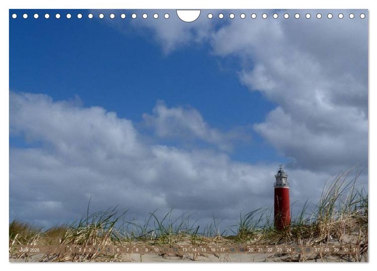 Produktbild: Strandwanderungen auf Texel (Wandkalender 2026 DIN A4 quer), CALVENDO Monatskalender