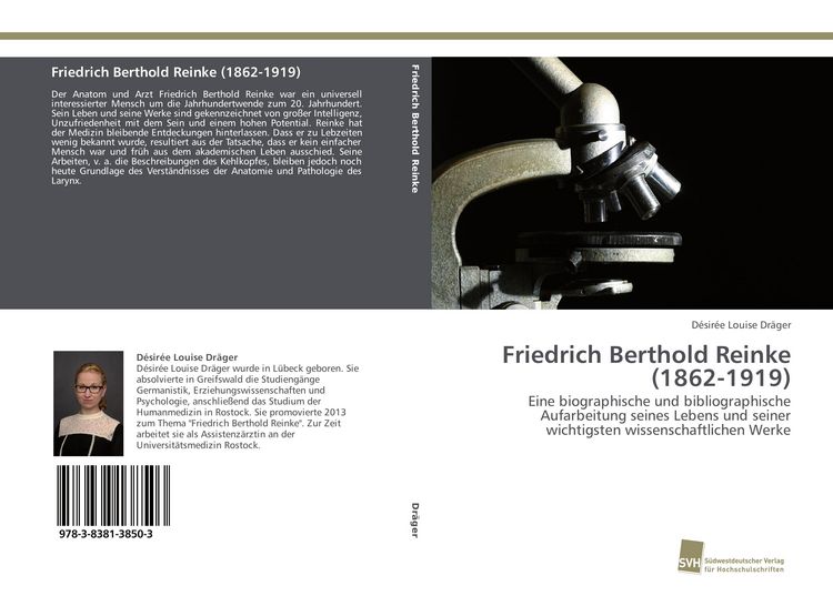 Produktbild: Friedrich Berthold Reinke (1862-1919)