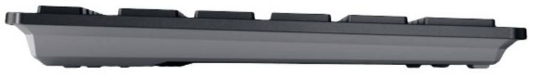 Produktbild: CHERRY KW 9200 MINI USB, Funk, Bluetooth&reg; Tastatur Deutsch, QWERTZ Schwarz Abnehmbares Kabel
