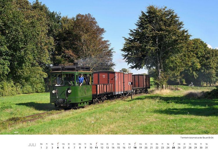Produktbild: Dampfloks in Farbe Kalender 2027