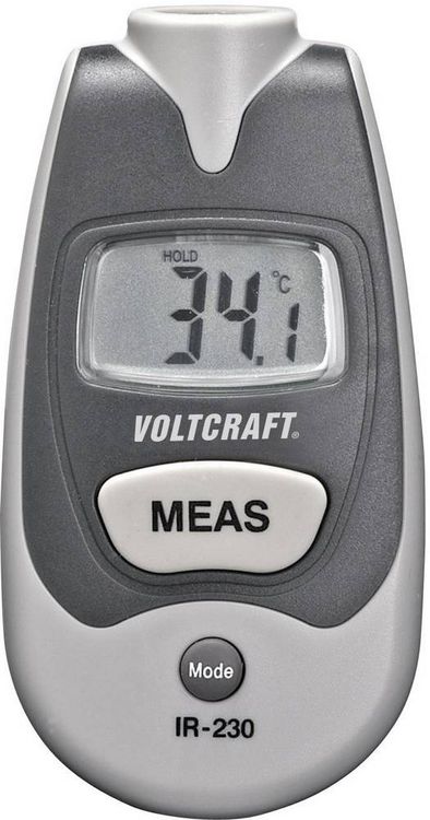 Produktbild: VOLTCRAFT IR-230 Infrarot-Thermometer Optik 1:1 -35 - +250&deg;C Pyrometer