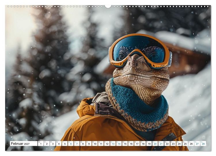 Produktbild: Reiche Dinos. Sie leben &ndash; im Luxus. (Wandkalender 2027 DIN A2 quer), CALVENDO Monatskalender