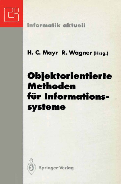 Produktbild: Objektorientierte Methoden für Informationssysteme