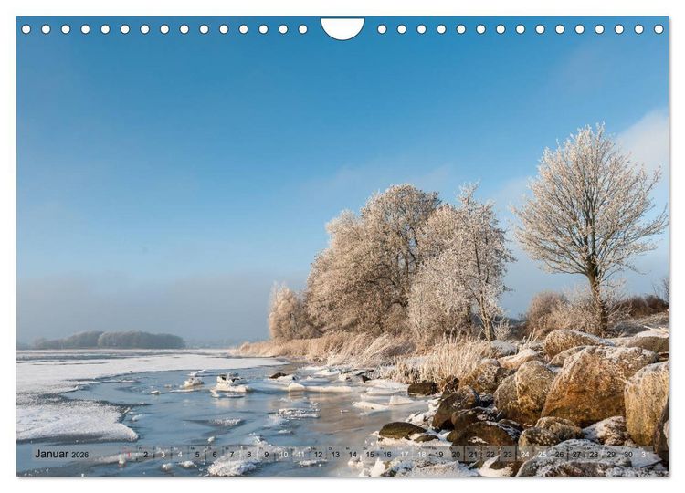 Produktbild: Meine Schlei 2026 (Wandkalender 2026 DIN A4 quer), CALVENDO Monatskalender