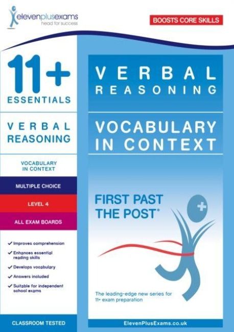 Produktbild: 11+ Essentials Verbal Reasoning: Vocabulary in Context Level 4