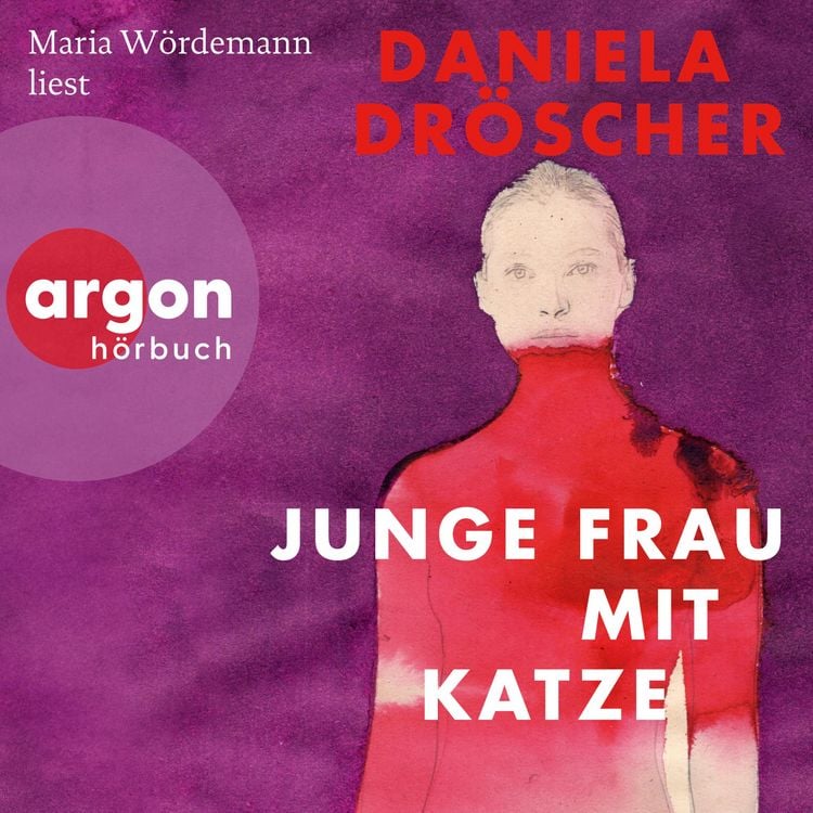 Produktbild: Junge Frau mit Katze