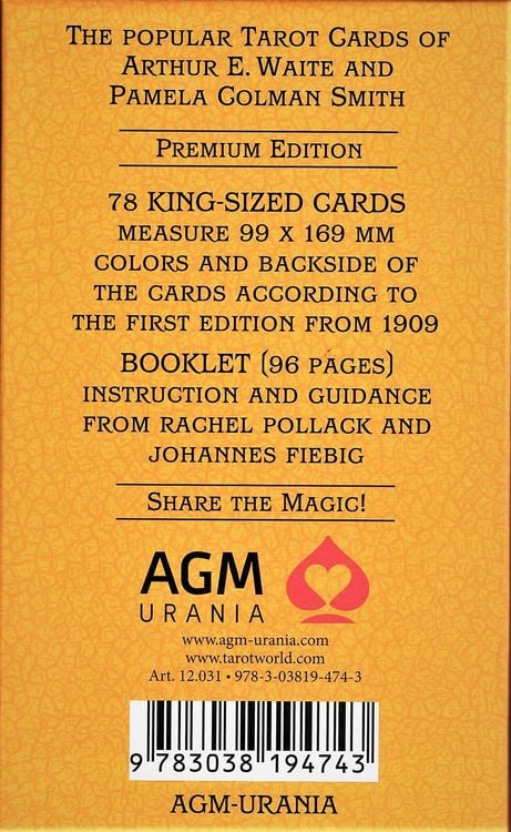 Produktbild: Premium Tarot of A.E.Waite - GB, englische Ausg.