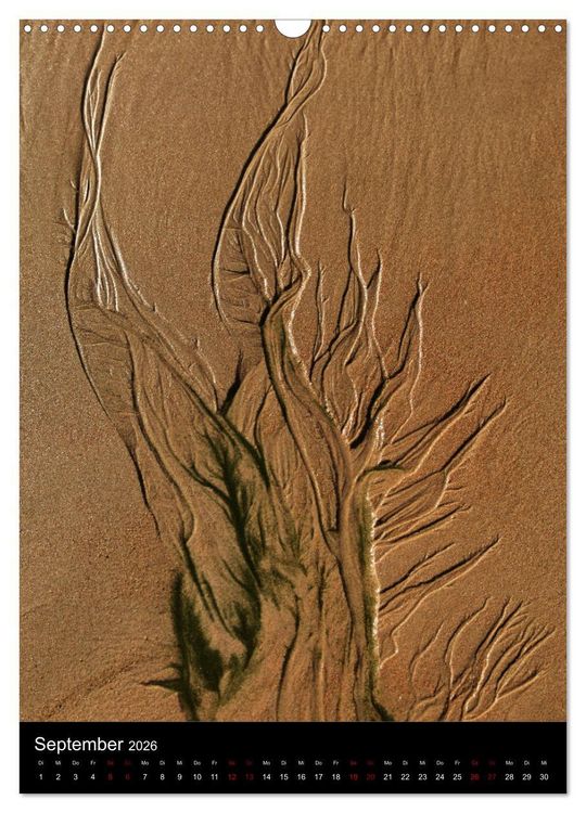 Produktbild: NATUREART - KUNST IN DER NATUR (Wandkalender 2026 DIN A3 hoch), CALVENDO Monatskalender