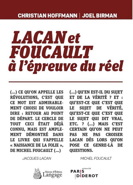 Produktbild: Lacan et foucault a l'epreuve du