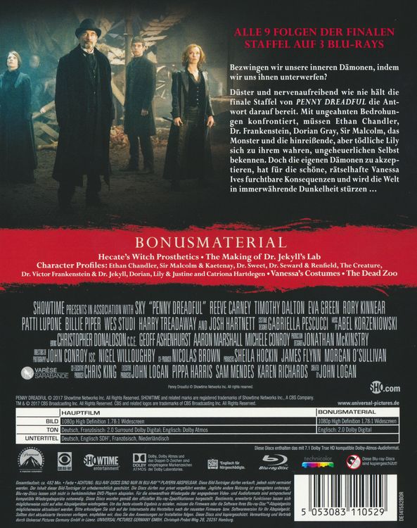 Penny Dreadful - Staffel 3