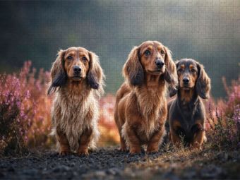 Produktbild: CALVENDO Puzzle Kurze Beine. Braune Augen. Zum Verlieben | 2000 Teile Lege-Gr&ouml;&szlig;e 90x67cm Foto-Puzzle f&uuml;r gl&uuml;ckliche Stunden