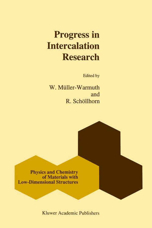 Produktbild: Progress in Intercalation Research