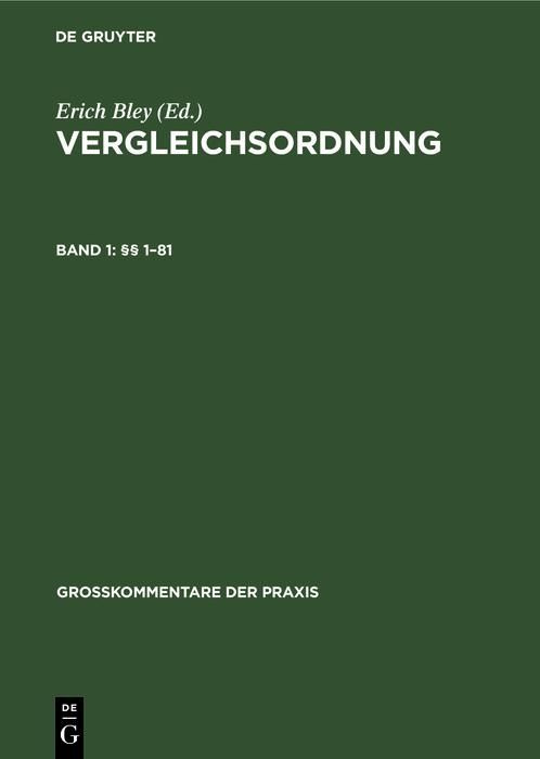 Produktbild: &sect;&sect; 1-81