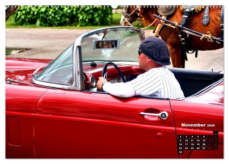Produktbild: Thunderbird - Ford-Ikone der F&uuml;nfziger Jahre (hochwertiger Premium Wandkalender 2026 DIN A2 quer), Kunstdruck in Hochglanz